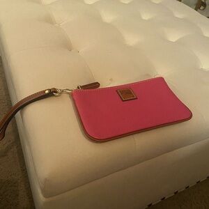 Pink wristlet